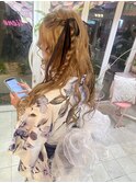 ヘアセット＊浴衣着付＊ゆかた＊小顔ヘアアレンジ