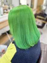 ランプ(Lamp) くびレイヤーグレーベージュニュアンスカラー白髪染め白髪ぼかし