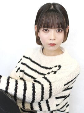 バース(BIRTH) 天神【BIRTH】似合わせカット丸みボブ髪質改善耳掛け20代　6