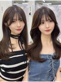 スタイリングしやすいレイヤーカット×小顔顔まわりカット◯伊藤