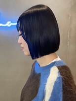 ロンドアジュール 横浜(Lond azur)&nbsp;イメチェン外ハネボブ美髪ワイドバングレイヤー髪質改善縮毛矯正