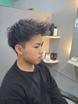 メンズアジア 西谷山店(men's ASIA) 緩ツイスト×ジェットモヒカン