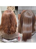 髪質改善ストレート