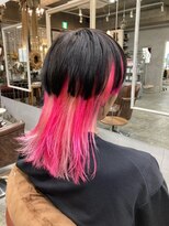 コニ(Coni) クラゲヘア×2色ピンク