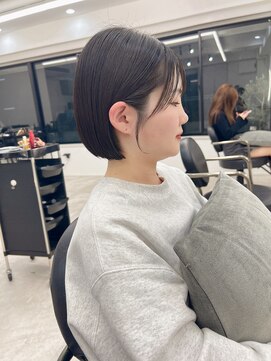 メルバイグラフ 梅田(mel by GRAFF) 【ミニボブ】ナチュラルボブ/ストレートボブ/ショートボブ