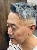 美髪矯正パーマ・アシンメトリーフェード
