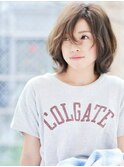 ■アシンメトリーフェザーバングボブウルフM.SLASH自由が丘25-10