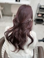 ロンド レア 天神大名店(Lond Le’a) ホワイトブロンド/外ハネボブ/美髪/ワイドバング/暗めカラー