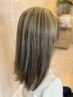 【色持ち良く】人気アドミオカラー(根本)+カット+TOKIOトリートメント¥15000