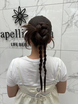 カペリベラ Capelli bella 枚方店 お呼ばれヘア/カチモリヘア/ヘアアレンジ