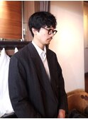 癖毛マッシュショート　メンズショート ラフショート