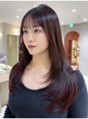 ワンカールでふわっとレイヤー☆【Zina渋谷本店】