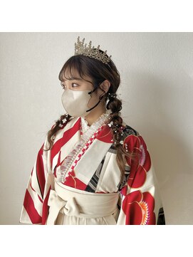 タイドヘアー(tide hair) ツインテールアレンジ