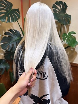 ネハス 名古屋栄店(nehus.) ブリーチ/クラゲヘアー/小顔に見せるヘア/ココアベージュ