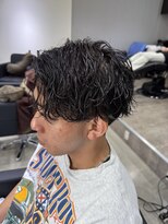 アン ビー(an B)&nbsp;メンズ_波巻きパーマ