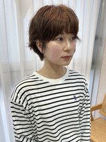 トレヘアー 京都 烏丸(tRe hair)&nbsp;ショートパーマ　ショートスタイル