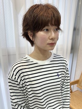トレヘアー 京都 烏丸(tRe hair) ショートパーマ　ショートスタイル