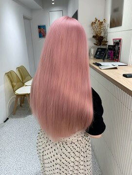 メルトトウキョウ(melt.tokyo) インナーカラー/トリートメント/デザインカラー/ペールピンク