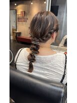 ヘア フラッグ 西葛西店(hair flag)&nbsp;【こなれ感◎編みおろしアレンジ】