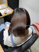 g r a i n canvas. 川崎/ショート/ボブ/髪質改善【グレイン】【5月1日~(予定)】 ボブ 縮毛矯正 ケアストレート 窪田