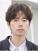 大分アクティブショートルーズショートパーマツイストパーマ緩め
