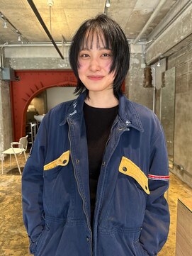 ハマモト ウルフカット