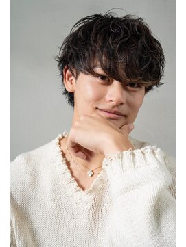 メンズ ソース 枚方(MEN'S SOURCE) ニュアンスマッシュパーマ/メンズ