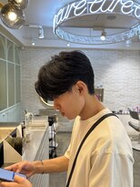 チュール バイ ラランジェ 横川店(ture by LARANJE)&nbsp;前下がりセンターパート