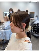 エトワールプラス&nbsp;似合わせカット顔まわりカット2.17