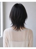 レイヤーウルフカット