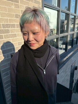 ヌル 神宮前店(Null) セクションカラー/ブリーチデザインカラー/ケアブリーチカラー