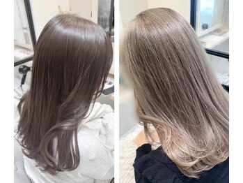 シェルバイコソラ(SHELL by kosora)の写真/【牧落駅徒歩1分】有名サロン出身スタイリスト在籍◎少人数制プライベートサロンでなりたいスタイルに♪