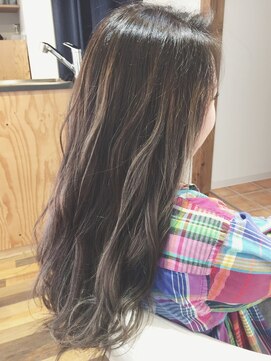 グッデイ ヘアー(GOOD DAY HAIR) プリンのわかりにくい透明感のあるブルージュとハイライト☆