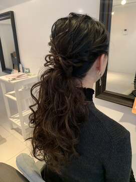 フェリーチェ(Felice) 結婚式ポニーテール　ドレスヘア　パーティーブライダル　二次会