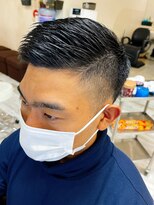 ヘアースタジオ アール(Hair Studio R)&nbsp;スタイリング簡単♪爽やかビジネス刈り上げハンサムショート