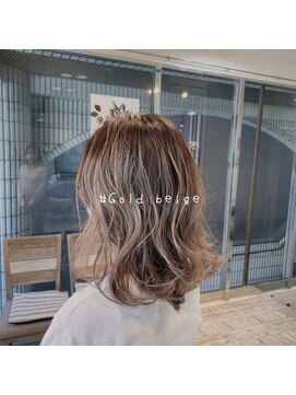 ティアラ 桜木町(TIARA) REAL SALON WORK~ゴールドベージュ