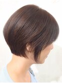 ナチュラル丸みショートボブ/fox.hair