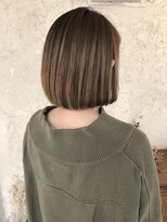 コエ 元町 石川町 (Koe.)&nbsp;オリーブグレージュ/ぷつっとボブ/ハイライト【元町/石川町】