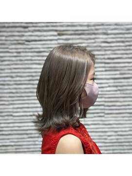 ビス ヘア アンド ビューティー 西新井店(Vis Hair＆Beauty) 透明感抜群♪20代30代ダブルカラーブリーチグレージュアッシュ