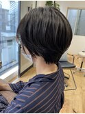 (LianTokyo 山崎)大人お洒落20代30代40代お勧めくびれショート