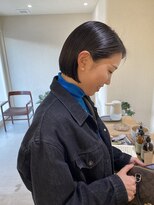 キュー(que)&nbsp;ミニボブ×ダークカラー