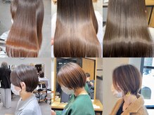 ヘアーベースティビ(Hair Base OTiBi)の雰囲気（うるサラ美髪が大人気◎[函館/縮毛矯正髪質改善/トリートメント]）