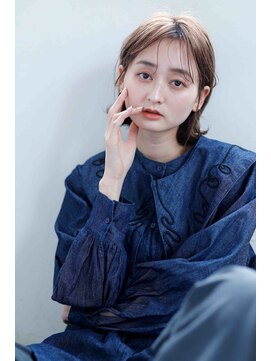 テラス 今福鶴見(Terrace) ☆ブリーチなしミルクティーベージュ×外ハネボブ