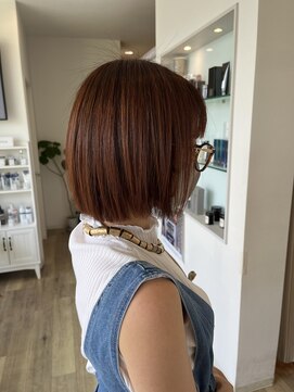 ルシードスタイル　ムースユイット(LUCIDO STYLE mousse8) オレンジブラウン