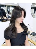 艶チョコグレージュ×色気ワンホンレイヤー