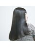 【ご新規様】sins式髪質改善酸性ストレート+カット＋カラー　¥38,000