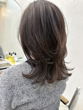 ロミー 本厚木(ROMMY.) 30代40代50代オススメ大人可愛いレイヤースタイルウルフレイヤー