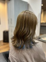 ラピュセル(La Pucelle)&nbsp;ブルー系インナーカラー