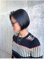 グローブス 表参道(THE GLOBES)&nbsp;シンプルクールな前下がりボブ