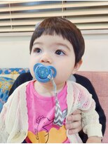 スーハ 恵比寿(SUUHA) キッズカット/ナチュラルマッシュ/キッズヘアキッズスタイル